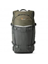 Flipside Trek BP 350 AW Grey Lowepro - 
Carries a DSLR camera kit with extra lenses and a 10'' tablet
Flipside body-side access 