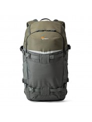 Flipside Trek BP 450 AW Grey Lowepro - 
Fits DSLR (with grip) &amp; attached 70-200mm lens plus extra lenses
Flipside body-side 