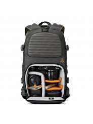 Flipside Trek BP 250 AW Lowepro - 
Carries a compact DSLR or mirrorless camera kit plus a tablet
Flipside body-side access with 