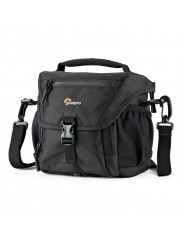 Lowepro Torba Nova 140 AW II Black Lowepro - Passend für spiegellose Kameras oder kompakte DSLRs mit angeschlossenem 17-85 mm ..