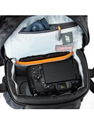 Nova 140 AW II, Black Lowepro - 
Fits mirrorless camera or compact DSLR with attached 17-85mm ...
All Weather AW Cover™, water r