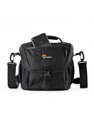 Nova 170 AW II Black Lowepro - Passend für DSLR mit angesetztem 24–105-mm-Objektiv, 1–2 zusätzlichen Objektiven und Blitz All We