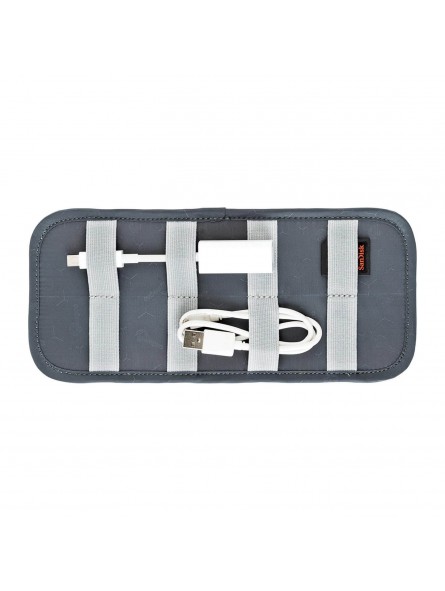 Lowepro GearUp Pouch Medium Dark Grey Lowepro - Für kleine Stromversorgung, Maus, Kopfhörer, tragbare Festplatten Abnehmbares 2-