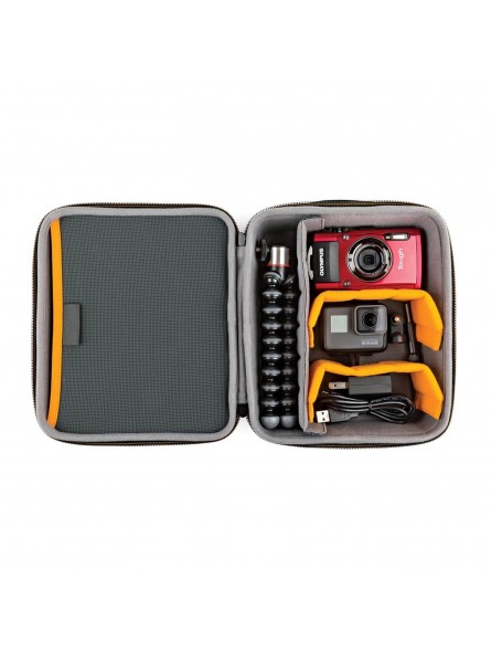 Hardside CS 80 Lowepro - 
Compression-molded EVA FormShell™ exterior for rigid protection
Cushioned foam interior delivers addit