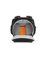 Lowepro Plecak ProTactic BP 350 AW II Black Lowepro - Das QuickShelf™-Trennsystem lässt sich zu einem 3-stöckigen Regal öffnen o