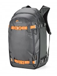 Lowepro Plecak Whistler BP 450 AW II Grey Lowepro - 
Top and body-side access fits portrait grip DSLRs
Wider interior space with