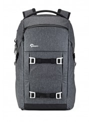 FreeLine BP 350 AW Grey Lowepro - Das QuickShelf™-Trennsystem lässt sich zu einem 3-stöckigen Regal öffnen oder flach zusammenkl