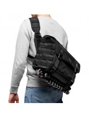 ProTactic MG 160 AW II Lowepro - 
Schneller Zugriff von oben mit geformter Schutzklappe
Herausnehmbares, geformtes EVA QuickShel