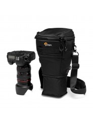 Lowepro Kabura ProTactic TLZ 70 AW II Lowepro - 
Expands to hold up to DSLR with 24-70mm f/2.8 and lens hood
Wear 4 ways: should