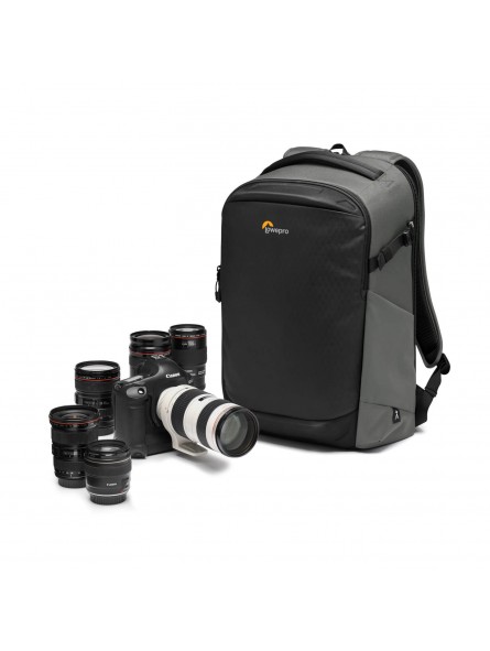 Flipside BP 400 AW III Dark Grey Lowepro - 
Fits Pro DSLR with 70-200mm lens plus 4-5 additional lenses
Full backside access wit