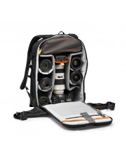 Flipside BP 400 AW III Black Lowepro - 
Fits Pro DSLR with 70-200mm lens plus 4-5 additional lenses
Full backside access with fr