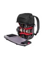 Advanced Fast Backpack III Manfrotto - 
Fits a full frame camera + 70-200/4 lens, 3 lenses + accessories
Versatile dual side acc