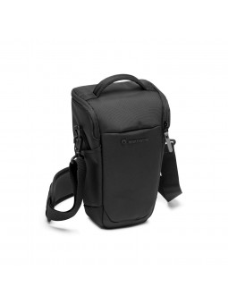 Advanced III Holster L Manfrotto - 
Holds a DSLR body with a 70-200/2.8 lens for high demand shoot
Top opening holster bag for e