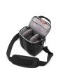 Advanced Shoulder bag S III Manfrotto - 
Holds compact system cameras with 1 extra lens
Padded adjustable dividers for customize