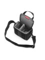 Advanced III bag XS Manfrotto - 
Carries a small mirrorless camera with 1 extra lens
Padded adjustable dividers for customized f