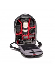 PRO Light Backloader Backpack S Manfrotto - 
Holds full-frame CSC (without grip) and 70-200/2.8 lens attached
New M-Guard™ provi