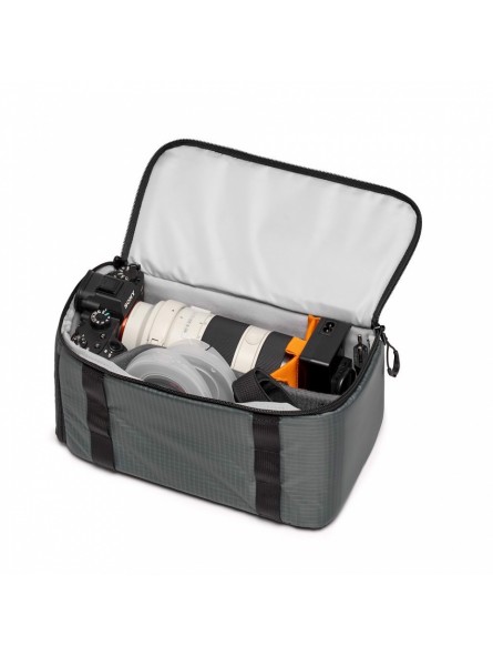 GearUp PRO camera box L II Lowepro - Fits CSC with grip, with up to 70-200/2.8 attachedMade of 47% recycled fabric*Transforms an