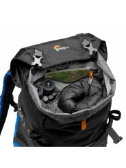 PhotoSport Outdoor Backpack BP 24L AW III (BU) Lowepro - 
Fits Full Frame CSC with attached 24-70 f/2.8 plus 1 extra lens
Extra 