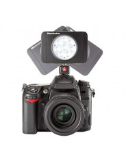 LUMIMUSE - 8 LED lamp Manfrotto - 
8 bright LED lights provide you with high colour rendition
Ultra-portable size means lets you