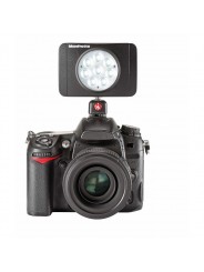 LUMIMUSE - 8 LED lamp Manfrotto - 
8 bright LED lights provide you with high colour rendition
Ultra-portable size means lets you