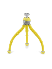 PodZilla Flexible Tripod Medium Kit Yellow Joby - Flexible tripods available in a range of colors that are perfect for on-the-go