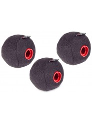 Rycote Baseball, Black (24/25) 3-pack Rycote - 3x Rycote Baseball-Windschutz 1