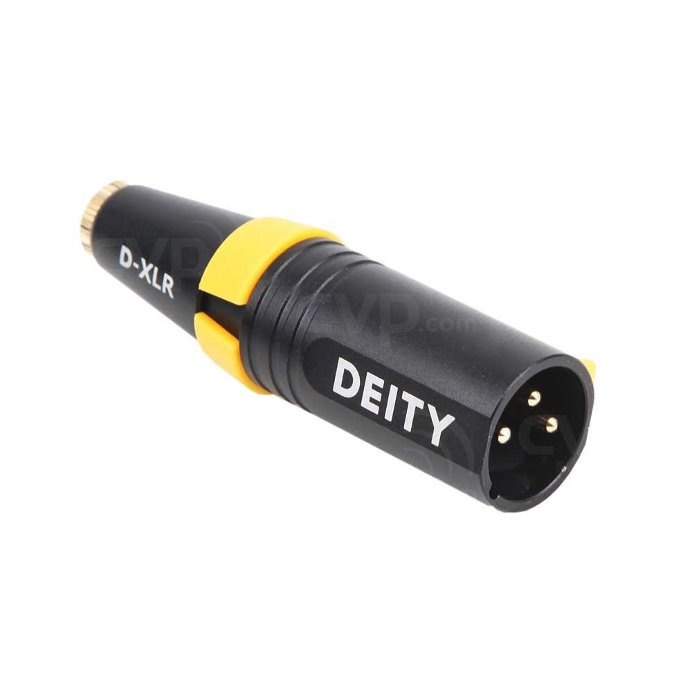 D-XLR Phantom Power Converter To 3.5mm TRS Deity Microphones - 
Compatible with 3.5mm Microphones
Converts 12-48V Phantom Power 