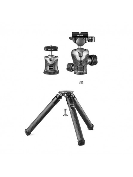 Mini Traveler Tripod Kit Black Gitzo - 
Only 265g, the lightest mini tripod kit on the market
High quality materials for great r