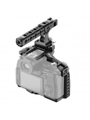 Panasonic LUMIX S5II / S5IIX Cage 8Sinn - - 1/4" Befestigungspunkte- 3/8" Befestigungspunkte mit Arri-Aufnahmebolzen- M4