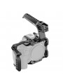 CANON EOS R7 Cage 8Sinn - - 1/4” mounting points- M4 mounting points- strap holders- cold shoe mount- lightweight build- aluminu
