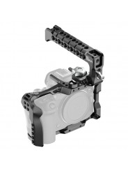Canon EOS R/R5/R6/R6M II Cage 8Sinn - - 1/4" Befestigungspunkte- M4 Befestigungspunkte- Riemenhalter- Kaltschuhbefestigung-