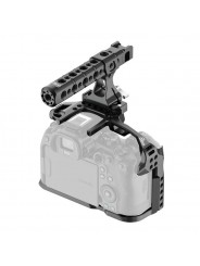 Canon EOS R/R5/R6/R6M II Cage 8Sinn - - 1/4" Befestigungspunkte- M4 Befestigungspunkte- Riemenhalter- Kaltschuhbefestigung-