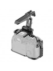 Canon EOS R/R5/R6/R6M II Cage 8Sinn - - 1/4” mounting points- M4 mounting points- strap holders- cold shoe mount- lightweight bu
