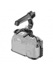 Canon EOS R/R5/R6/R6M II Cage 8Sinn - - 1/4” mounting points- M4 mounting points- strap holders- cold shoe mount- lightweight bu