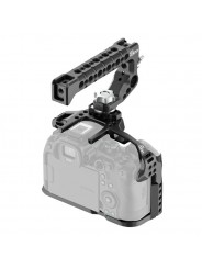 Canon EOS R/R5/R6/R6M II Cage 8Sinn - - 1/4" Befestigungspunkte- M4 Befestigungspunkte- Riemenhalter- Kaltschuhbefestigung-