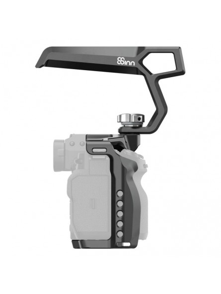 FUJIFILM X-H2 / X-H2S Cage 8Sinn - - 1/4" Befestigungspunkte- M4 Befestigungspunkte- Riemenhalter- Kaltschuhbefestigung-