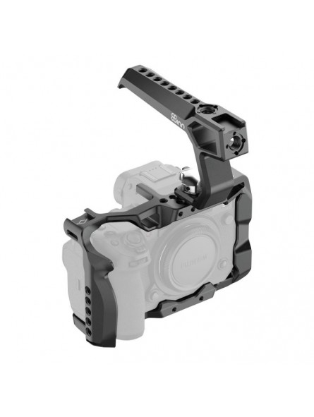 FUJIFILM X-H2 / X-H2S Cage 8Sinn - - 1/4" Befestigungspunkte- M4 Befestigungspunkte- Riemenhalter- Kaltschuhbefestigung-