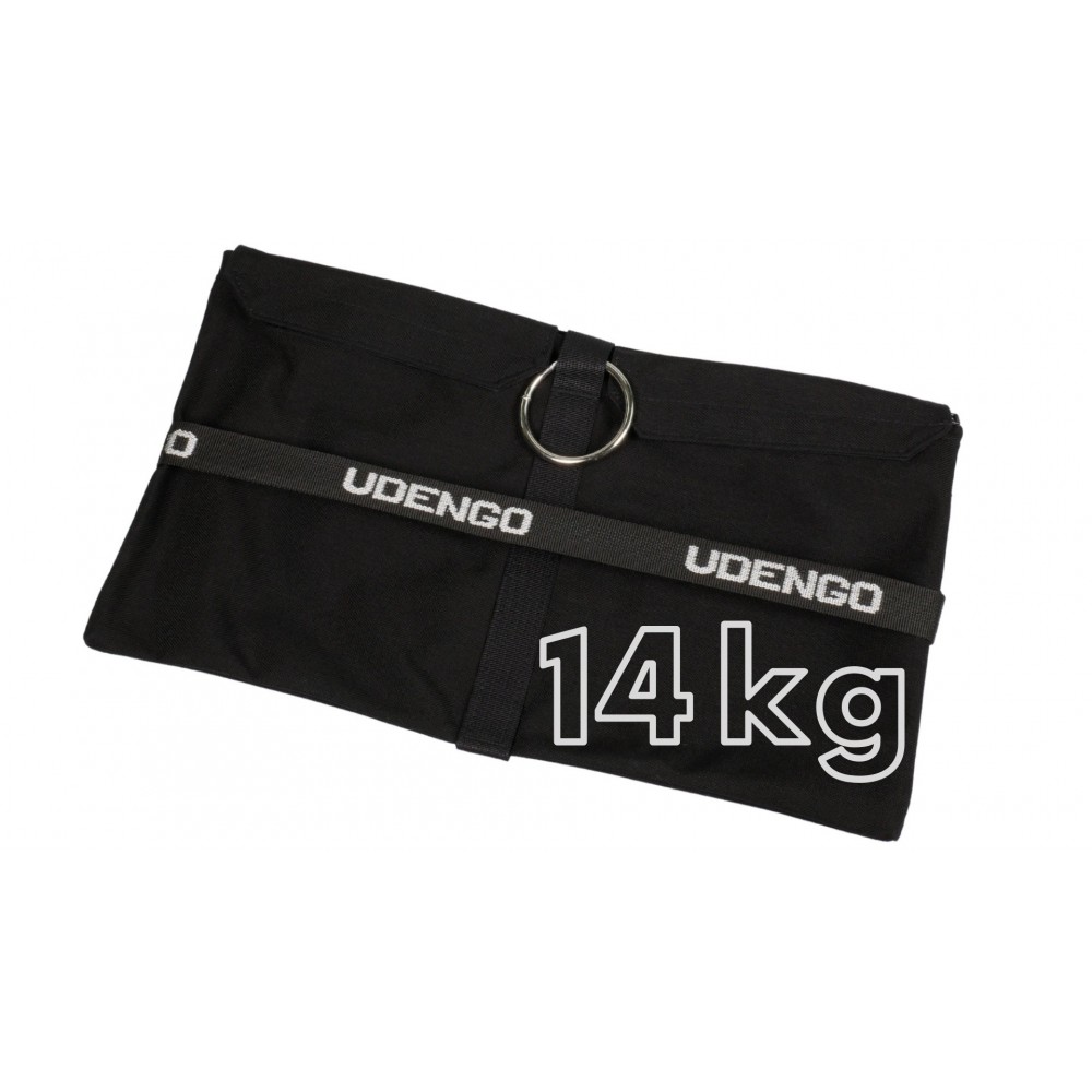 Large Steel Shot Bag - Empty Udengo - Designed for 12-14 kg Steel Shot
Weight: 0.2kg / 0,44 lbs
Fabric: CORDURA® 1100D 
Colour: 