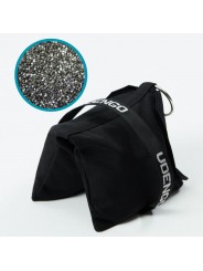 Stainless Steel Shot Bag 5,5Kg Udengo - Size: 33cm x 16cm / 12,99" x 6,29"  Weight: 5,5 kg / 12.1 lbsFilling: Stainless Steel Pe