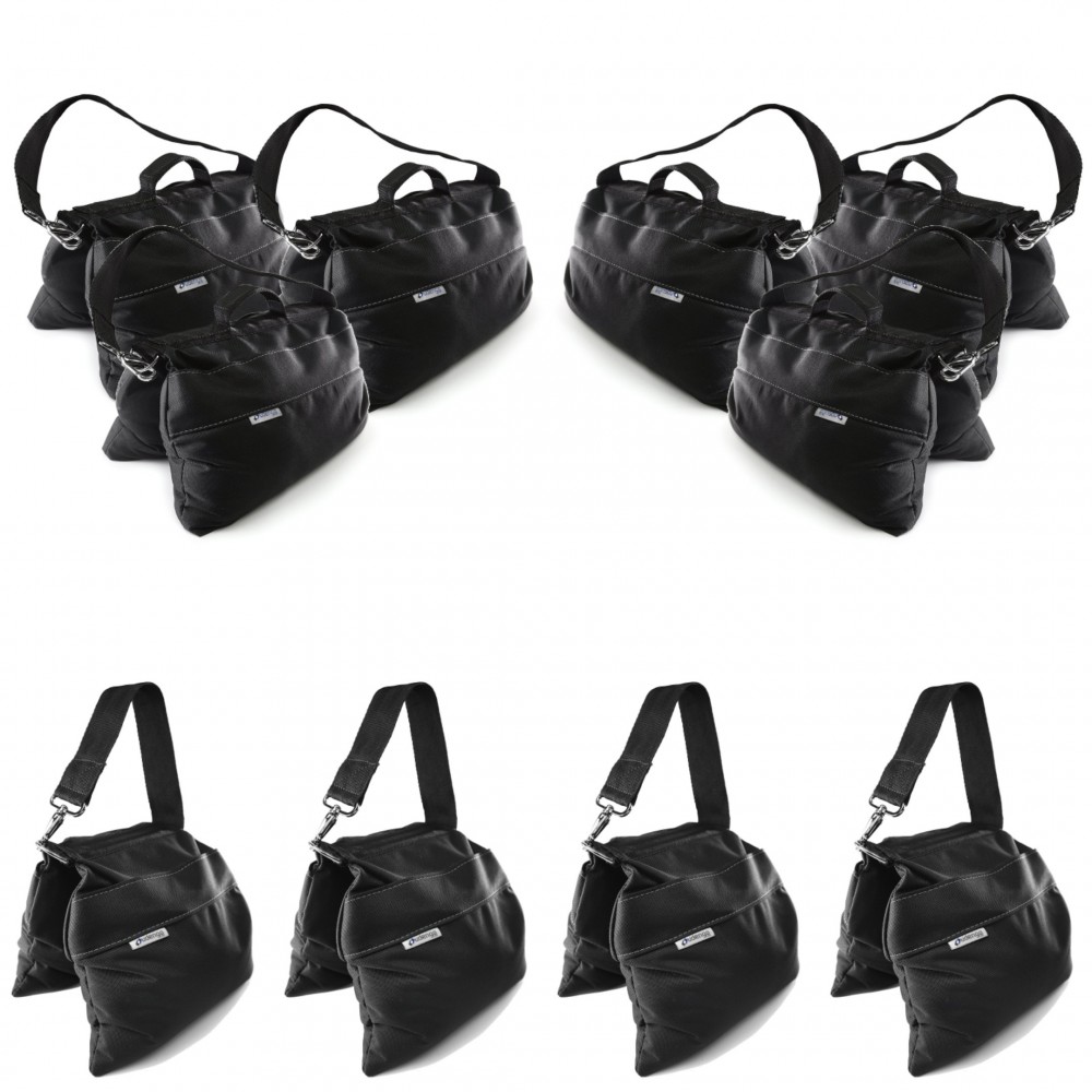 Sandsack Advanced Set Udengo - 
Sehr solide Konstruktion, hohe Haltbarkeit (zertifiziert)
Taschen mit Reißverschluss und