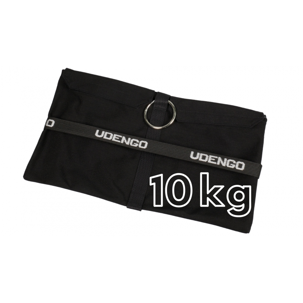 Medium Steel Shot Bag - leer Udengo - Entwickelt für 9-10 kg Steel Shot
Gewicht: 0,2 kg
Material : CORDURA® 1100D
Farbe: schwarz