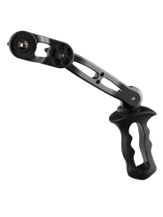 8Sinn Side Arm für Shoulder Rigs + Dual Side Grip 8Sinn - - Doppelseitiger Griff- Umkehrbarer Verlängerungsarm- 3 Arri-Rosetteng