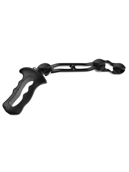 8Sinn Side Arm für Shoulder Rigs + Dual Side Grip 8Sinn - - Doppelseitiger Griff- Umkehrbarer Verlängerungsarm- 3 Arri-Rosetteng