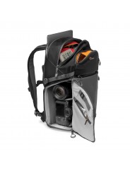 B-Stock Photo Active BP 300 AW -Black/Dark Grey Lowepro - 
QuickShelf™ divider system opens into 3-tier shelf or folds flat
Dual