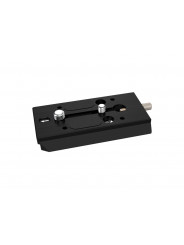 B-Stock AK-101 sliding plate for AKC-3 adapter Slidekamera - Size: 90mm x 50mm x 11mmColor: blackWeight: 0,1kgMaterial: hard ano