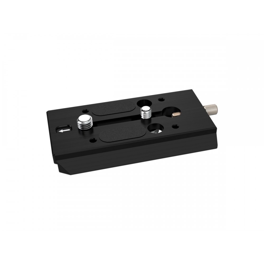 B-Stock AK-101 sliding plate for AKC-3 adapter Slidekamera - Size: 90mm x 50mm x 11mmColor: blackWeight: 0,1kgMaterial: hard ano