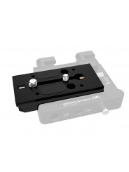 B-Stock AK-101 sliding plate for AKC-3 adapter Slidekamera - Size: 90mm x 50mm x 11mmColor: blackWeight: 0,1kgMaterial: hard ano