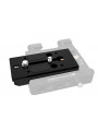B-Stock AK-101 sliding plate for AKC-3 adapter Slidekamera - Größe: 90 mm x 50 mm x 11 mm Farbe: schwarzGewicht: 0,1 kgMaterial: