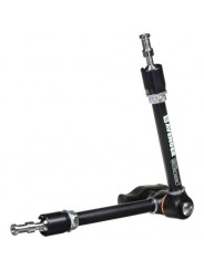 Variable Friction Arm - Magic Arm Avenger - 
Locking T-handle - large knob to lock all 3 movements. 
Load capacity: 3kg
5/8'' st