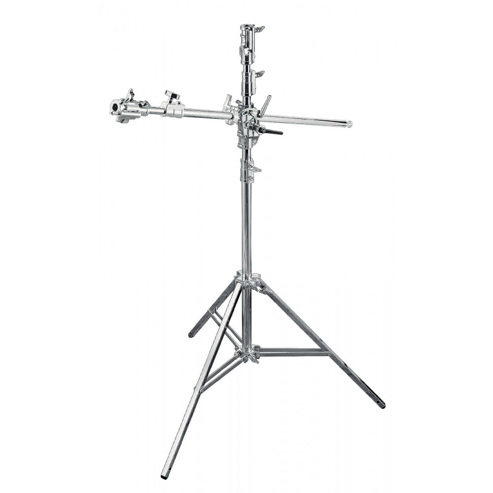 Boom Stand 50 Steel Avenger - Stand with 4 sections and 3 risers
Can be used as a light stand or converted to a boom
1 levelling